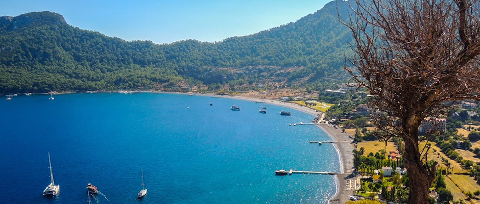 Marmaris Kumlubük Koyu ve Plajı Marmaris Kumlubük Koyu ve Plajı