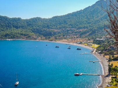 Marmaris Kumlubük Koyu ve Plajı
