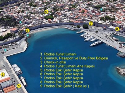 Rodos Adası Turist Limanı