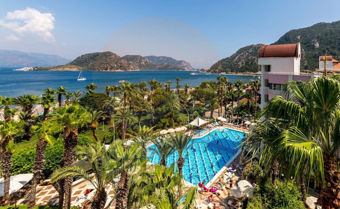 Hotel Aqua İçmeler Marmaris - Marmarisim Her Şey Dahil Otel konaklama Hotel Aqua İçmeler Marmaris