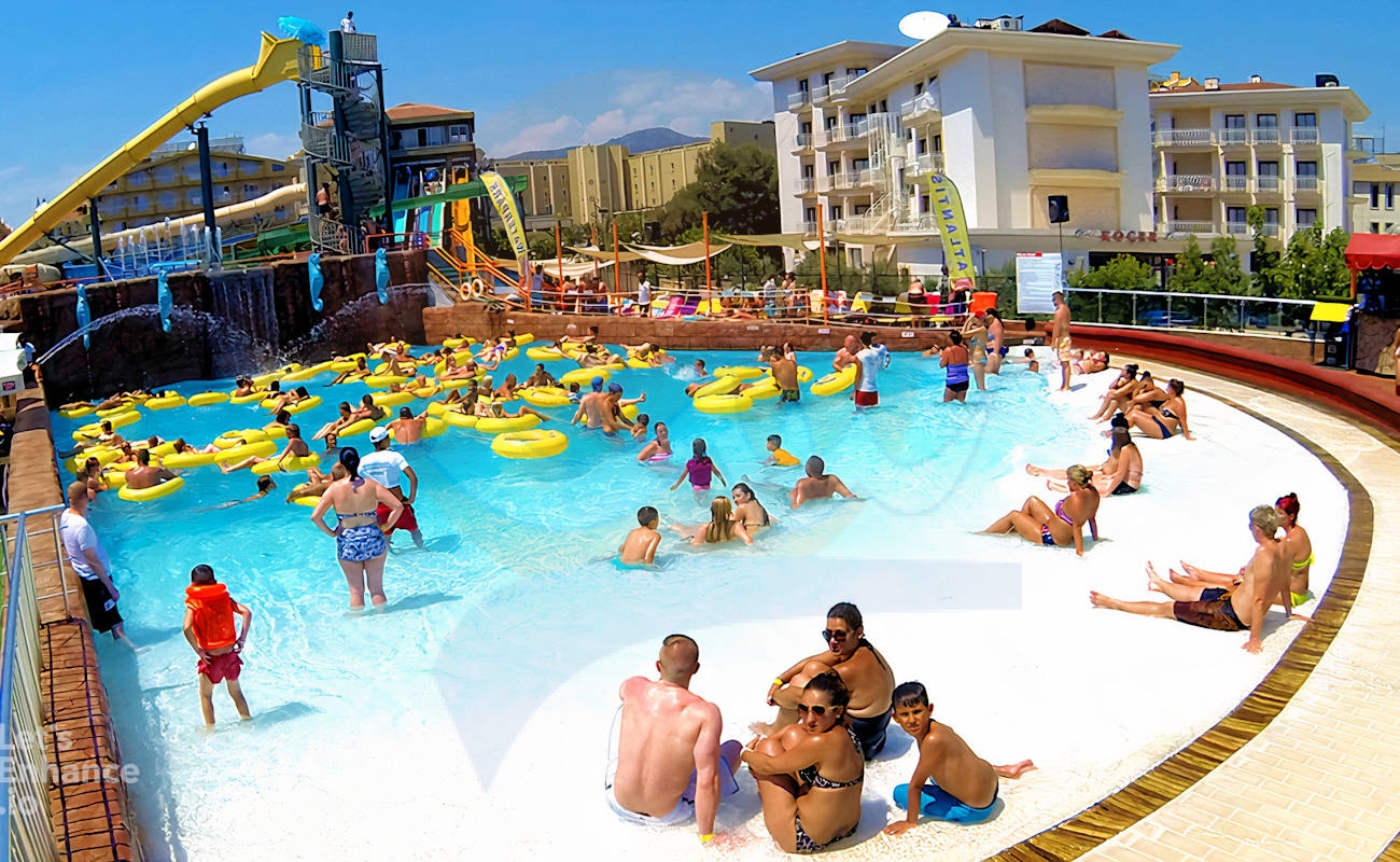 Marmaris Atlantis Su Parkı Dalga Havuzu Marmaris Atlantis Su Parkı Dalga Havuzu